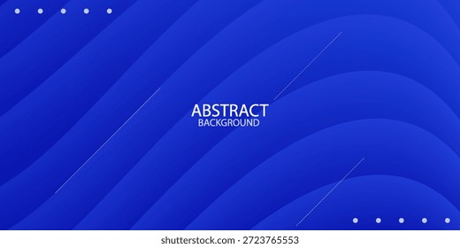 Abstract blue color background. Dynamic shapes composition. Eps10 vector
