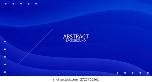 Abstract blue color background. Dynamic shapes composition. Eps10 vector