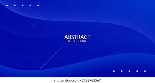 Abstract blue color background. Dynamic shapes composition. Eps10 vector