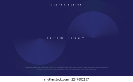 Abstract Blue Color Background with Geometric Modern Background. Dynamic Shapes Composition. Futuristic Background Design for Cover, Poster, Website, etc. Vector Illustration