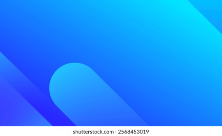 Abstract blue color background. geometric shapes background for flyer, poster, brochure, cover
