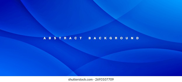 Abstract blue color background. gradient blue background. Dynamic shapes composition.