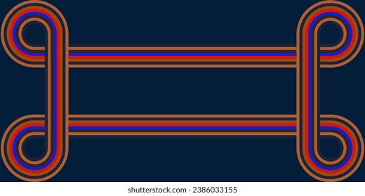 fondo de color azul abstracto con líneas abstractas diseñadas para la plantilla de portada, fondo abstracto. ilustración vectorial. fondo abstracto de fondo de fondo de fondo.