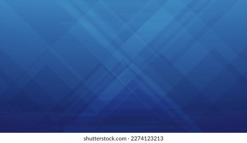 Abstrakter blauer Hintergrund, Low-Poly-Design. Trendy abstrakter blauer Hintergrund für Tapete, Banner und Sportflyer. Moderne Kulisse für Poster. Pfeil- und Geschwindigkeitshintergrund. Abstraktes Vektorkonzept