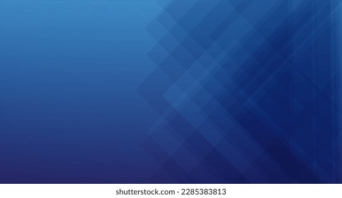 Abstract blue color background, low poly design. Trendy abstract blue background for wallpaper, banner and sports flyer. Modern backdrop for poster. Arrow and speed background. Abstract vector concept
