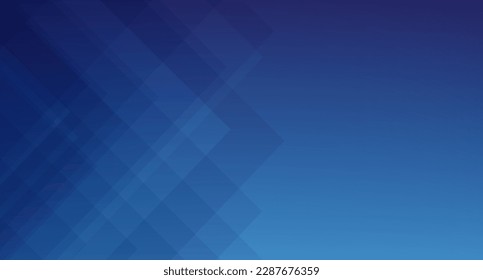 Abstract blue color background, low poly design. Trendy abstract blue background for wallpaper, banner and sports flyer. Modern backdrop for poster. Arrow and speed background. Abstract vector concept