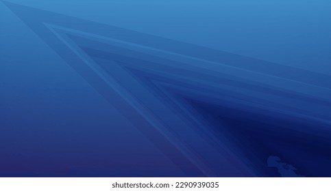Abstract blue color background, low poly design. Trendy abstract blue background for wallpaper, banner and sports flyer. Modern backdrop for poster. Arrow and speed background. Abstract vector concept