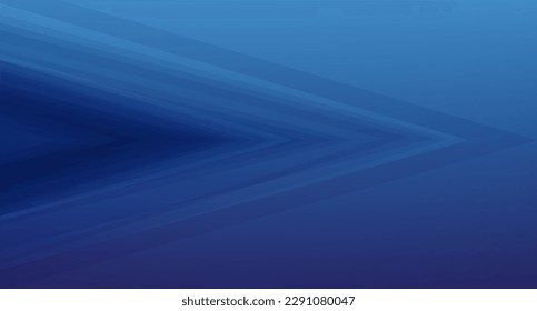 Abstract blue color background, low poly design. Trendy abstract blue background for wallpaper, banner and sports flyer. Modern backdrop for poster. Arrow and speed background. Abstract vector concept