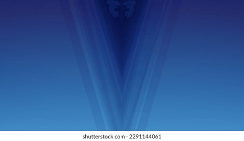 Abstract blue color background, low poly design. Trendy abstract blue background for wallpaper, banner and sports flyer. Modern backdrop for poster. Arrow and speed background. Abstract vector concept