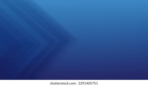 Abstract blue color background, low poly design. Trendy abstract blue background for wallpaper, banner and sports flyer. Modern backdrop for poster. Arrow and speed background. Abstract vector concept