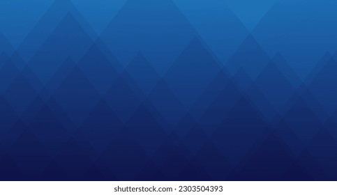 Abstract blue color background, low poly design. Trendy abstract blue background for wallpaper, banner and sports flyer. Modern backdrop for poster. Arrow and speed background. Abstract vector concept