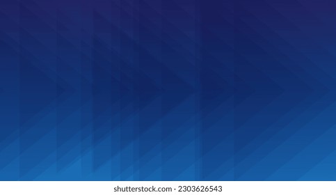 Abstract blue color background, low poly design. Trendy abstract blue background for wallpaper, banner and sports flyer. Modern backdrop for poster. Arrow and speed background. Abstract vector concept