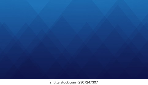 Abstract blue color background, low poly design. Trendy abstract blue background for wallpaper, banner and sports flyer. Modern backdrop for poster. Arrow and speed background. Abstract vector concept