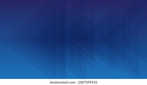 Abstrakter blauer Hintergrund, Low-Poly-Design. Trendy abstrakter blauer Hintergrund für Tapete, Banner und Sportflyer. Moderne Kulisse für Poster. Pfeil- und Geschwindigkeitshintergrund. Abstraktes Vektorkonzept