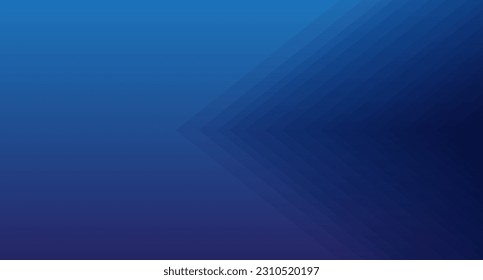 Fondo de color azul abstracto, diseño de polos bajos. fondo azul abstracto de moda para papel pintado, pancarta y volante deportivo. Fondo moderno para el afiche. Flecha y fondo de velocidad. Concepto de vector abstracto