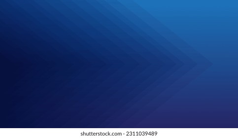 Abstract blue color background, low poly design. Trendy abstract blue background for wallpaper, banner and sports flyer. Modern backdrop for poster. Arrow and speed background. Abstract vector concept