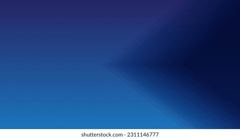 Abstract blue color background, low poly design. Trendy abstract blue background for wallpaper, banner and sports flyer. Modern backdrop for poster. Arrow and speed background. Abstract vector concept