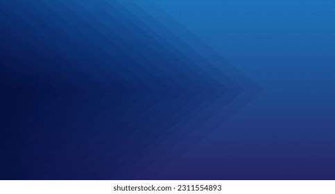 Abstract blue color background, low poly design. Trendy abstract blue background for wallpaper, banner and sports flyer. Modern backdrop for poster. Arrow and speed background. Abstract vector concept