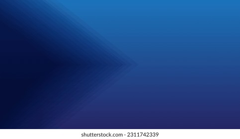 Abstract blue color background, low poly design. Trendy abstract blue background for wallpaper, banner and sports flyer. Modern backdrop for poster. Arrow and speed background. Abstract vector concept