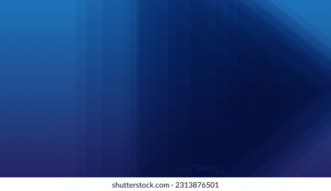 Abstract blue color background, low poly design. Trendy abstract blue background for wallpaper, banner and sports flyer. Modern backdrop for poster. Arrow and speed background. Abstract vector concept