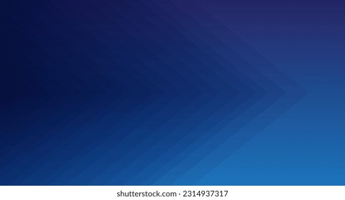 Abstract blue color background, low poly design. Trendy abstract blue background for wallpaper, banner and sports flyer. Modern backdrop for poster. Arrow and speed background. Abstract vector concept