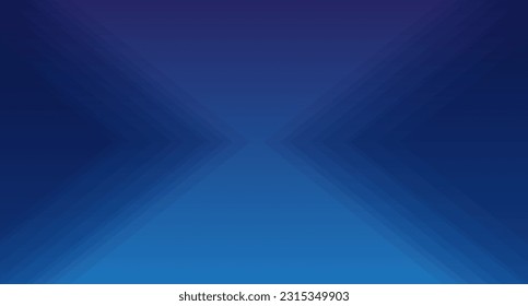 Abstract blue color background, low poly design. Trendy abstract blue background for wallpaper, banner and sports flyer. Modern backdrop for poster. Arrow and speed background. Abstract vector concept