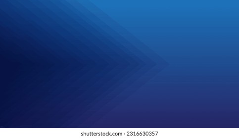 Abstract blue color background, low poly design. Trendy abstract blue background for wallpaper, banner and sports flyer. Modern backdrop for poster. Arrow and speed background. Abstract vector concept
