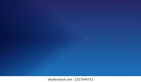 Abstract blue color background, low poly design. Trendy abstract blue background for wallpaper, banner and sports flyer. Modern backdrop for poster. Arrow and speed background. Abstract vector concept