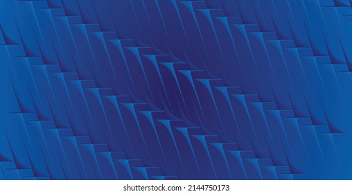 Fondo de color azul abstracto con forma abstracta 