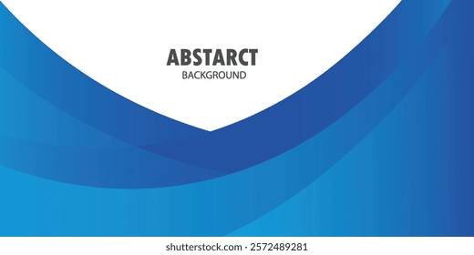 Abstract blue color background. Wave with light, modern design. Vector illustration Eps 10 
