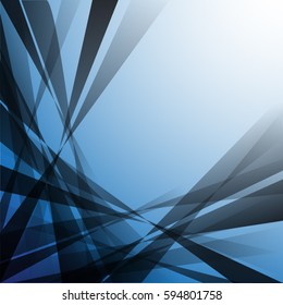 Abstract  blue color futuristic hexagons high computer technology background,Vector illustration 