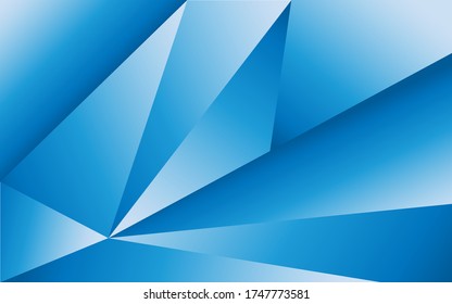 Resumen de color azul tecnología geométrica moderna de fondo vectorial elegante