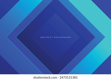 Abstract blue color gradient background template