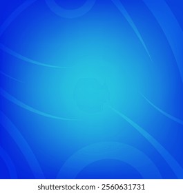 Abstract blue color line and circle background. Wallpaper design