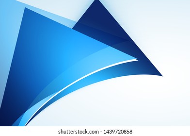 Abstract blue color modern background