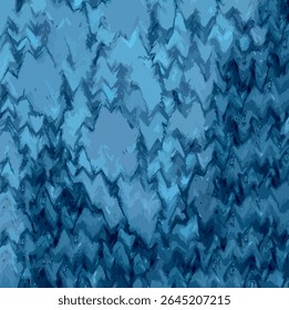 abstract blue color painted vector background of wavy lines. Abstract fashion texture. marble, wallpaper, geometric pattern, scarf, rug, pillow, bandana, fabric, clothing, prints, textile, carpet