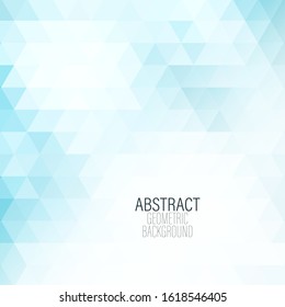 
Abstract blue color pattern background. Blue triangles.