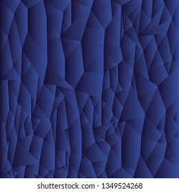 Abstract blue color pattern of geometric shapes, Geometric square background, vector