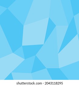 Abstraktes blaues Farbpolygonhintergrunddesign