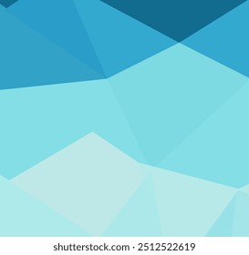 Abstract blue color polygon triangle background. Wallpaper design