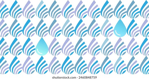 abstract blue color stripe line. geometric water texture background. water drop pattern. retro styled concept.