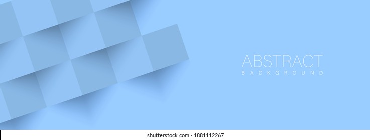 Abstract blue color texture background 3d paper art style can be used in cover design, book design, poster, cd cover, flyer, website backgrounds or advertising. 3D paper cut style vector illustration.