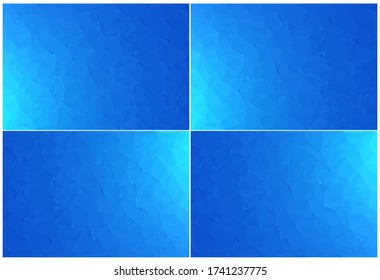 abstract blue color triangle geometric background and wallpaper backdrop.