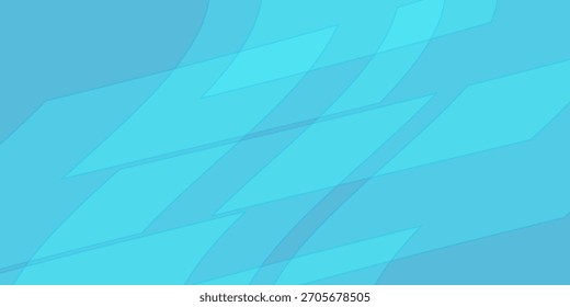 Abstract blue color triangle and square shape in modern pattern background. Abstract light blue technology background with square shapes: modern digital design with geometric elements.	
