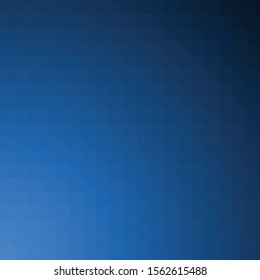 Abstract Blue Color trianglify Generative Art background illustration