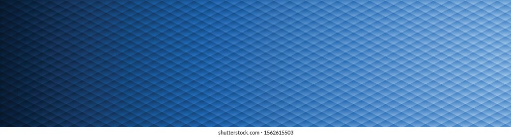 Abstract Blue Color trianglify Generative Art background illustration