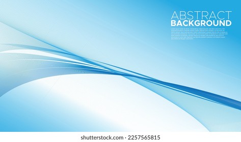 Abstract Blue color vector background art design	