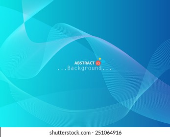 Fondo vector de color azul abstracto......