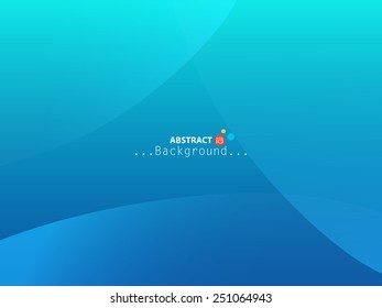 Abstract blue color vector background....