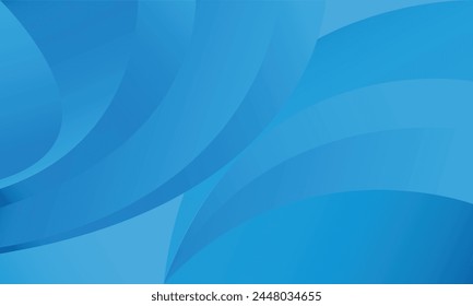Fondo de onda de color azul Abstractas. Ilustración vectorial